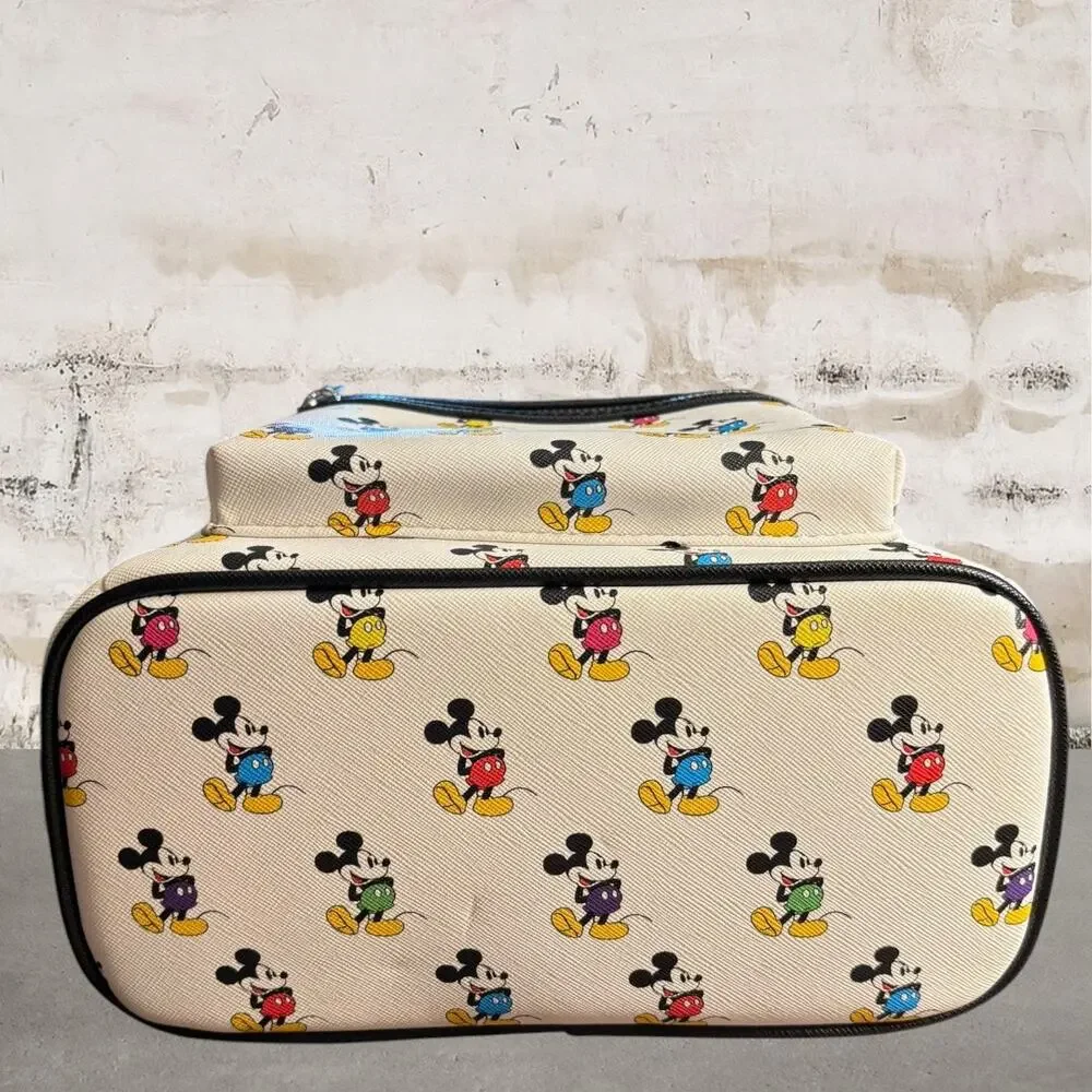 Loungefly Disney Parks Exclusive White Mickey Backpack with Wallet